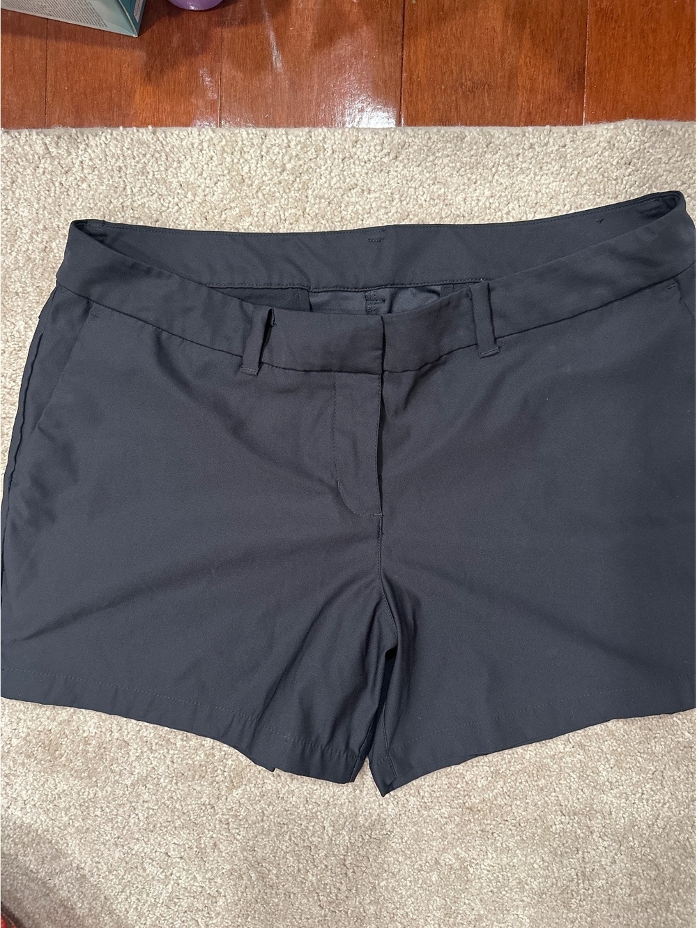 (5)Nike Dri-FIT Black Athletic Shorts Size 12